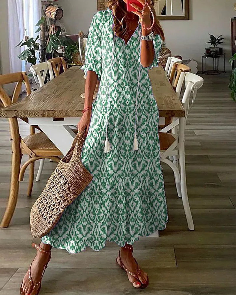 AVA™ | ELEGANTE JURK MET FLATTERENDE PASVORM