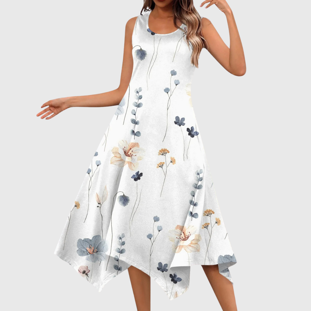 Cavell™ – Zomerjurk met Speelse Puntzoom