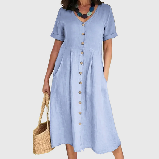Cavell™ – Knoopjurk met Zomerse Klasse