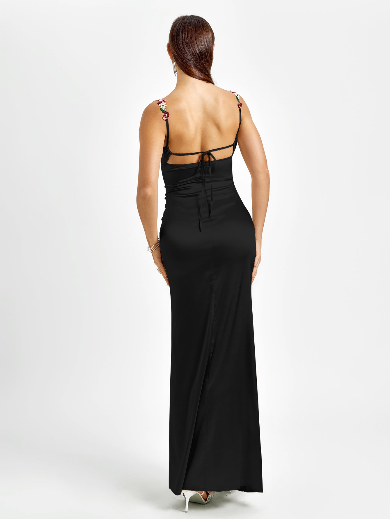 Fiorella Satin Gown | Maxi Jurk