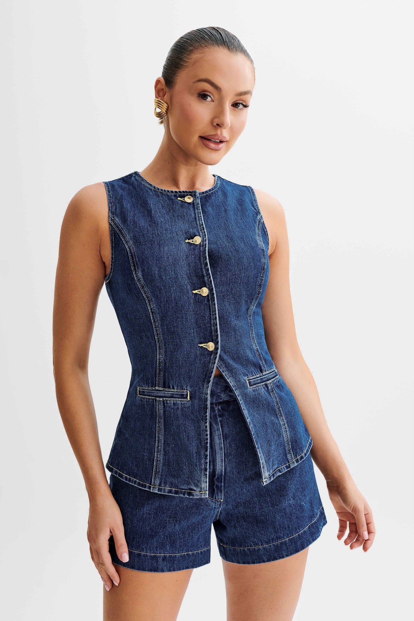 Mila - Denim Set