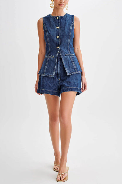 Isabella Denim Set