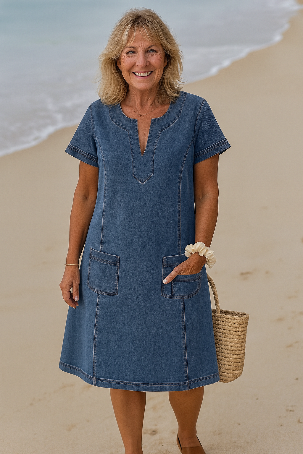 Cavell™ - Denim jurk