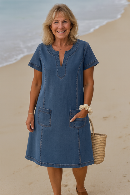 Cavell™ - Denim jurk