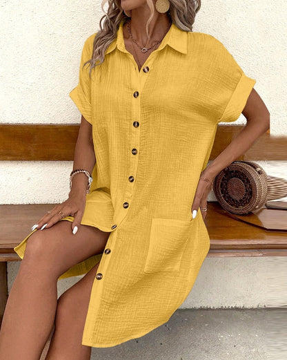 Cavell™ - Losvallende Shirtjurk