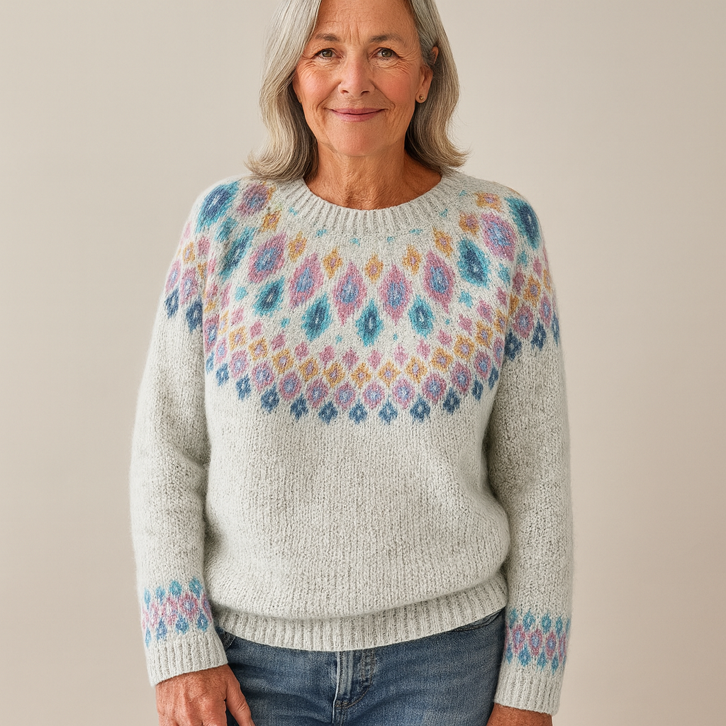 Cavell™ – Gebreide Trui met Zacht Scandinavisch Patroon