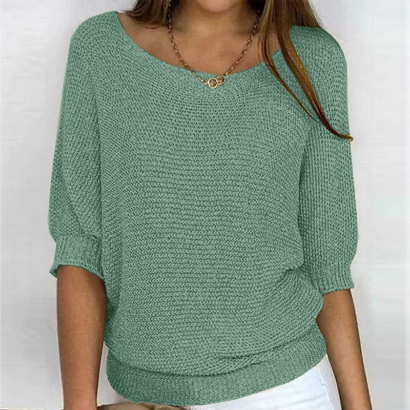 Cavell™ – Luchtige Gebreide Top met Elegante Valt