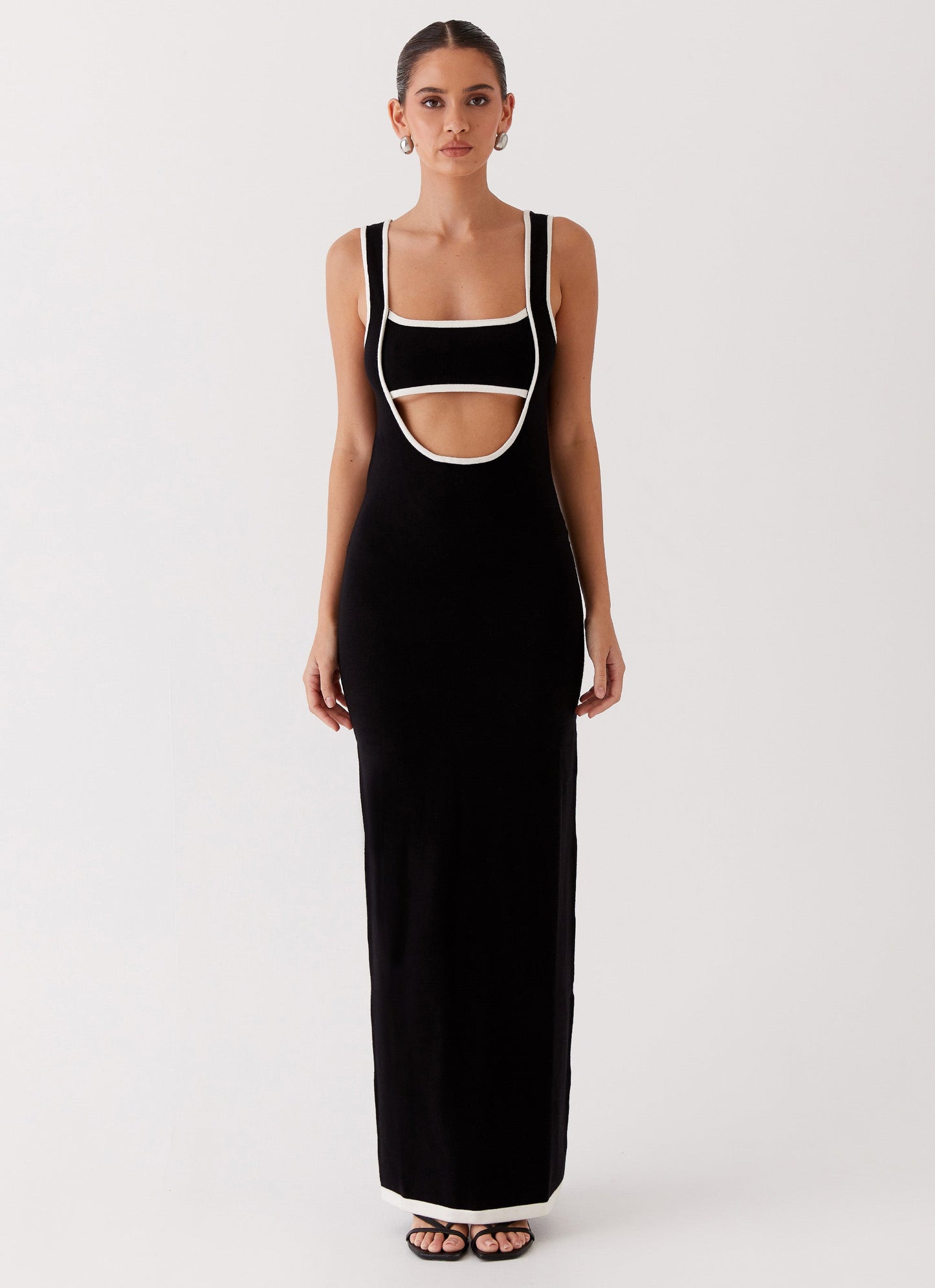Whispers of Paris Knit Maxi Jurk