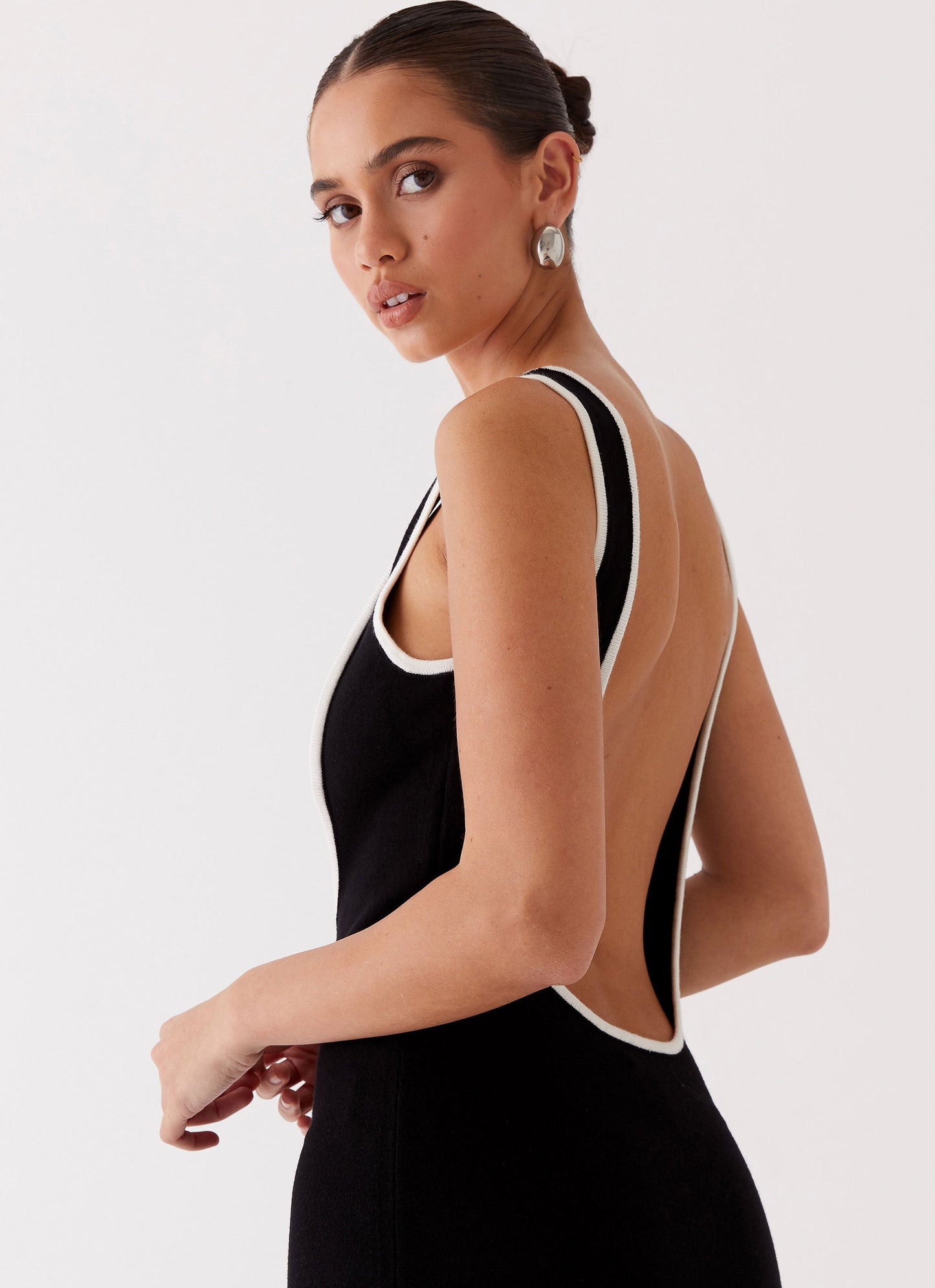 Whispers of Paris Knit Maxi Jurk