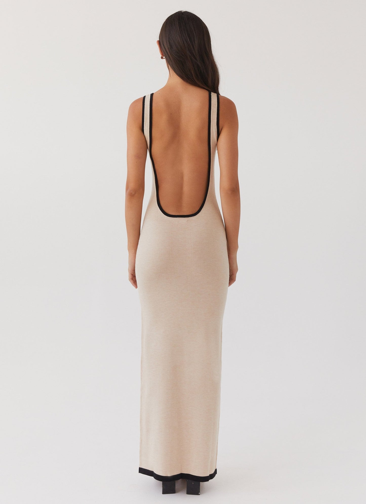 Whispers of Paris Knit Maxi Jurk