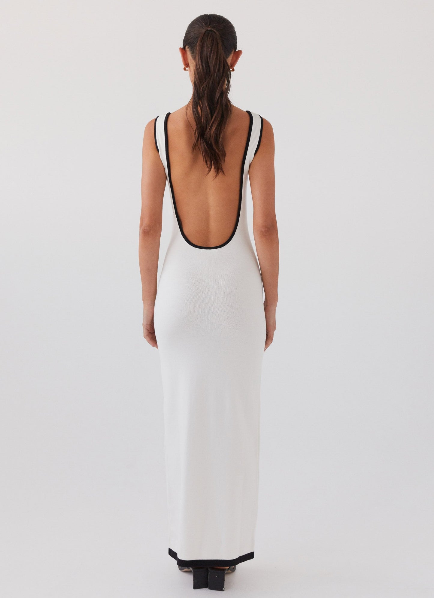 Whispers of Paris Knit Maxi Jurk