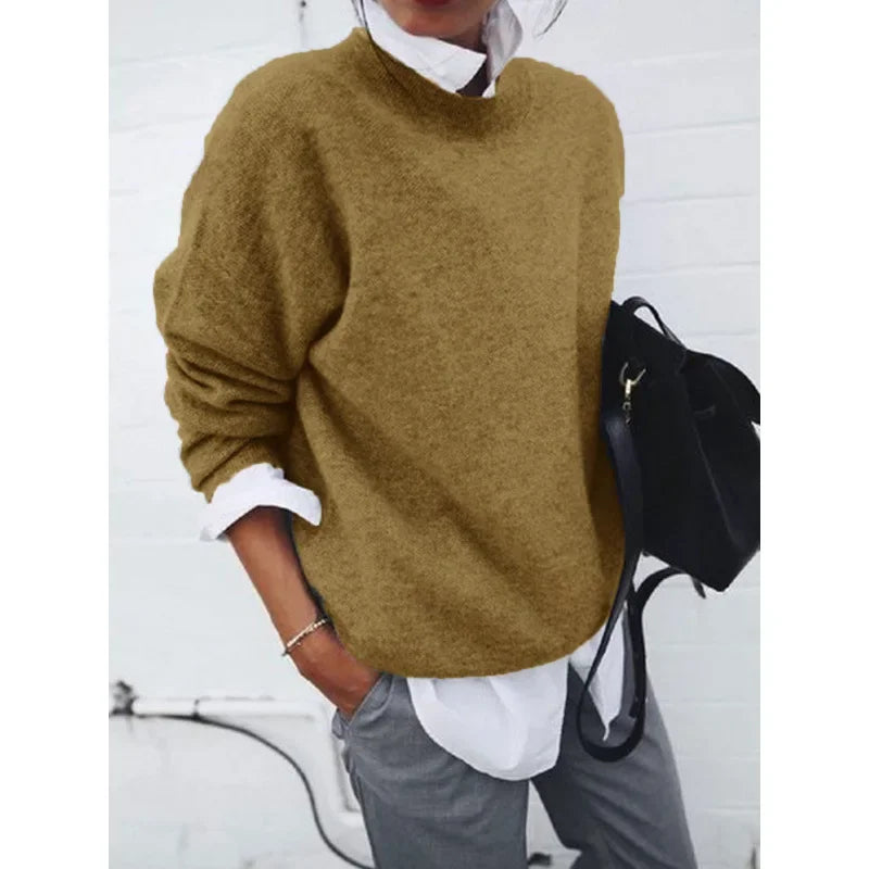 Cavell™ – Losvallende Basic Trui met Tijdloze Look