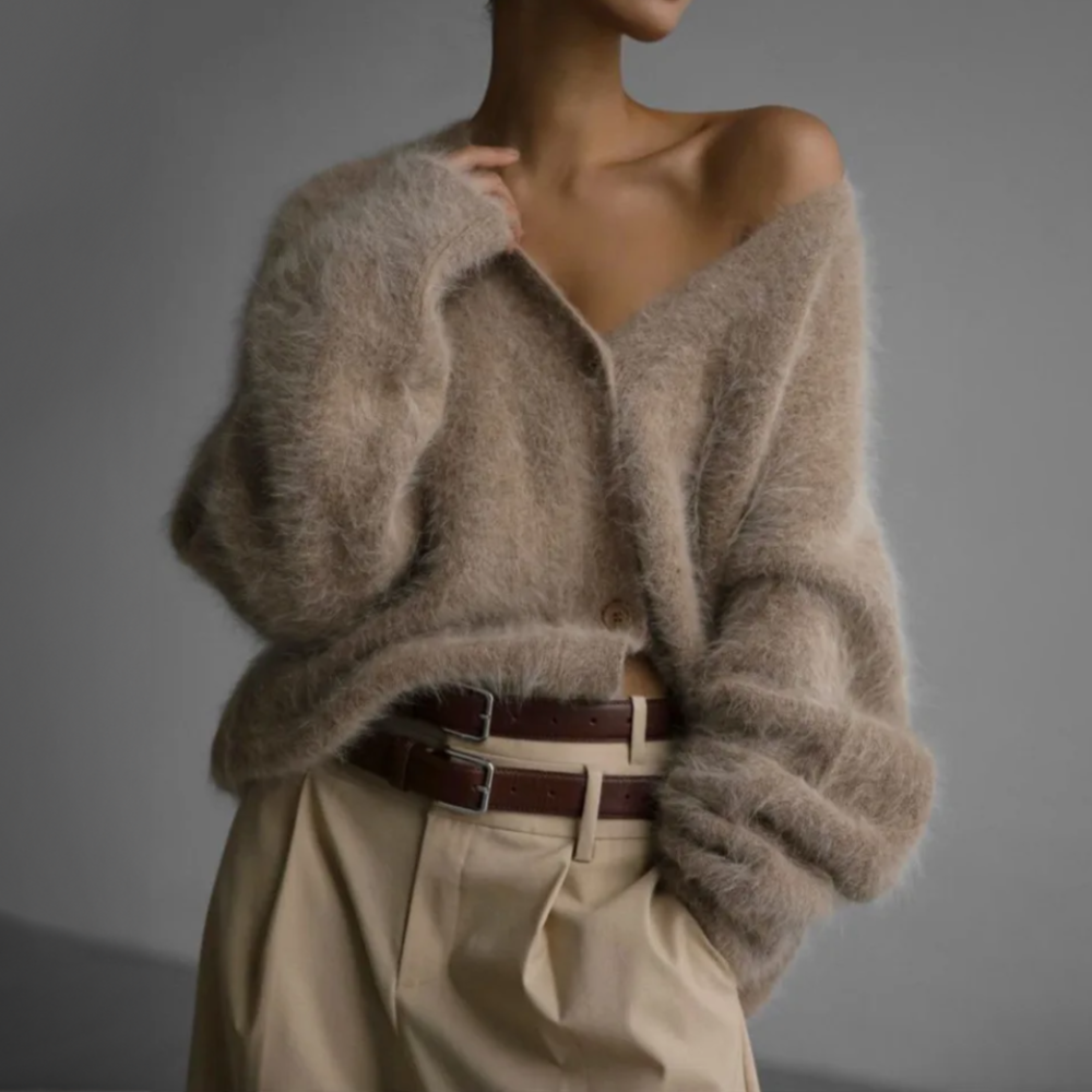 Fleur - Stijlvol kasjmier vest