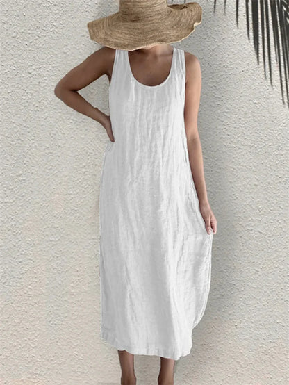Cavell™ – Linnenlook Zomerjurk