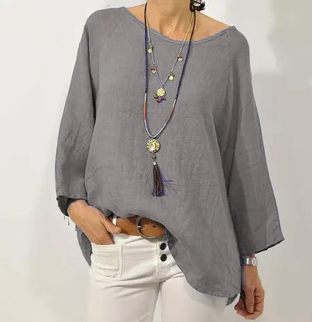Cavell™ – Blouse met Nonchalante Elegantie