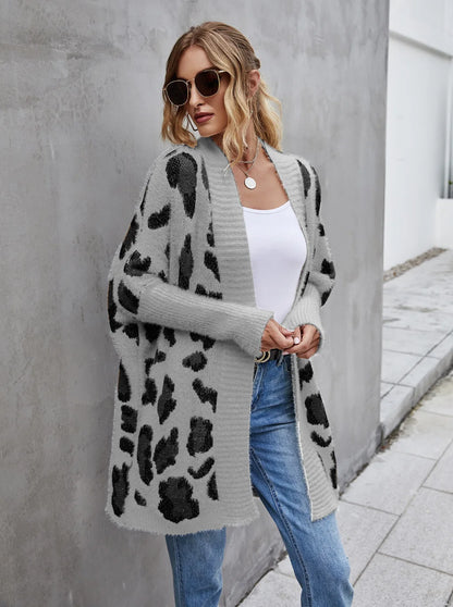 Cavell™ – Losvallend Vest met Leopardprint