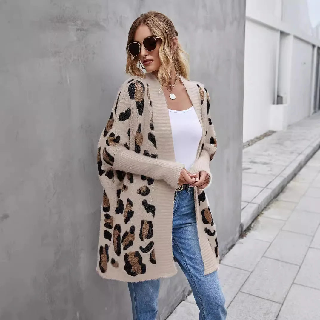 Cavell™ – Losvallend Vest met Leopardprint