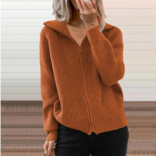 Cavell™ – Gebreid Vest met Rits & Comfortabele Pasvorm