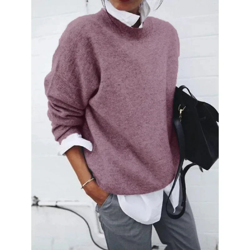 Cavell™ – Losvallende Basic Trui met Tijdloze Look
