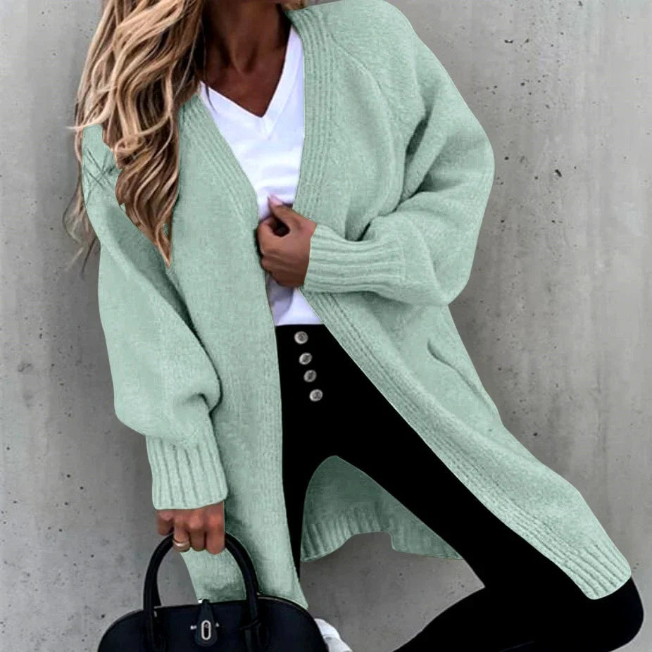 Cavell™ – Lange Gebreide Cardigan met Losvallend Comfort