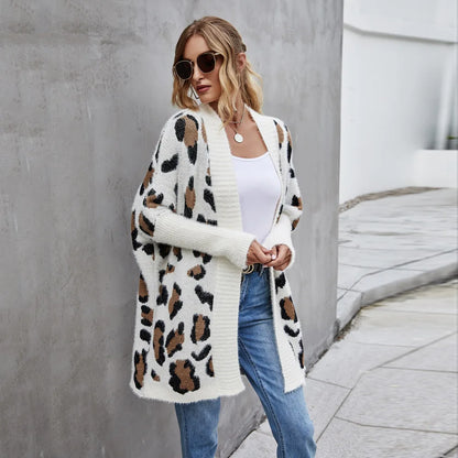 Cavell™ – Losvallend Vest met Leopardprint