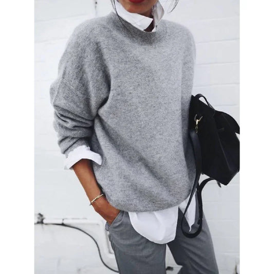 Cavell™ – Losvallende Basic Trui met Tijdloze Look