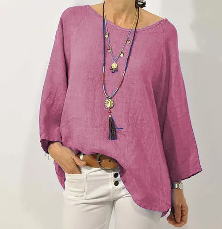 Cavell™ – Blouse met Nonchalante Elegantie