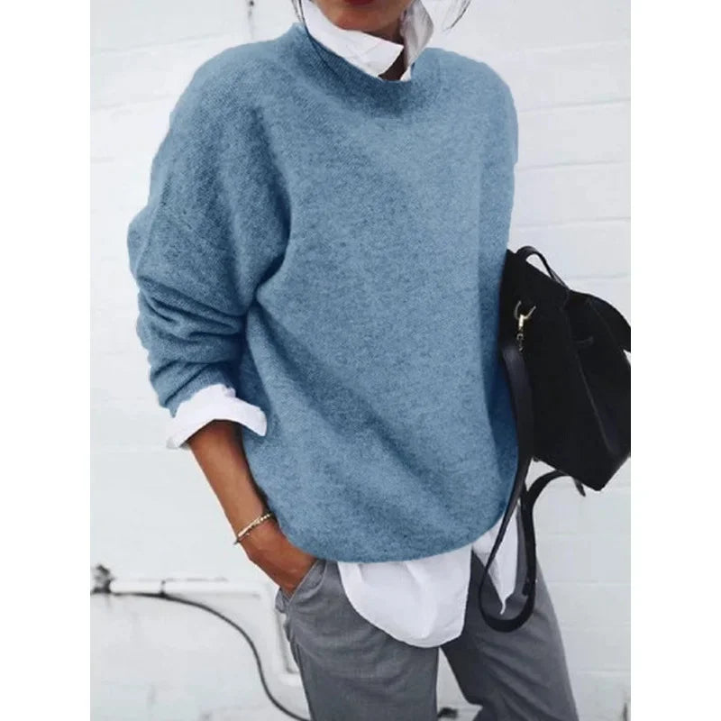 Cavell™ – Losvallende Basic Trui met Tijdloze Look