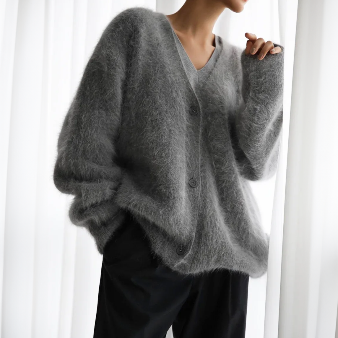 Fleur - Stijlvol kasjmier vest