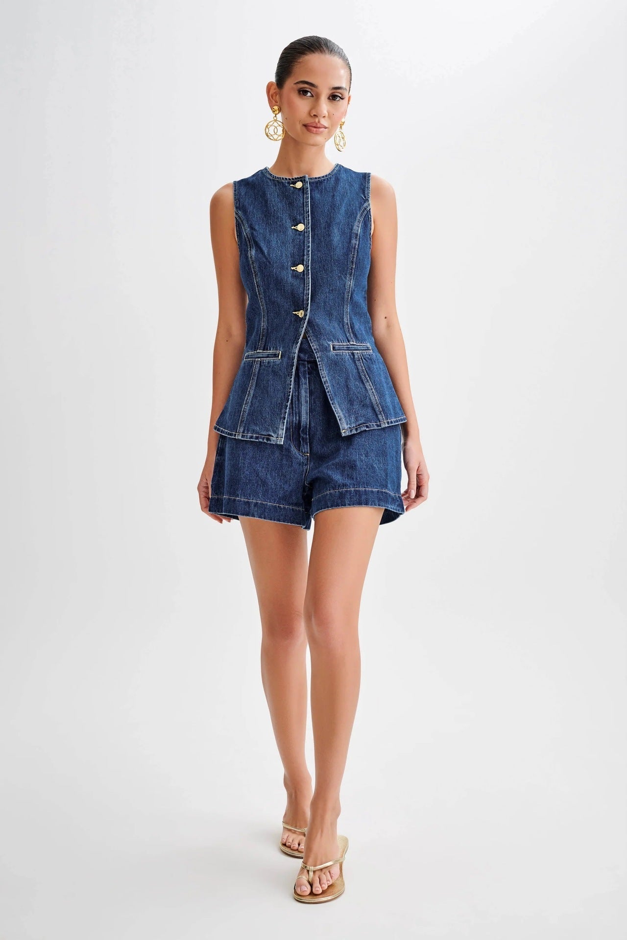 Isabella Denim Set