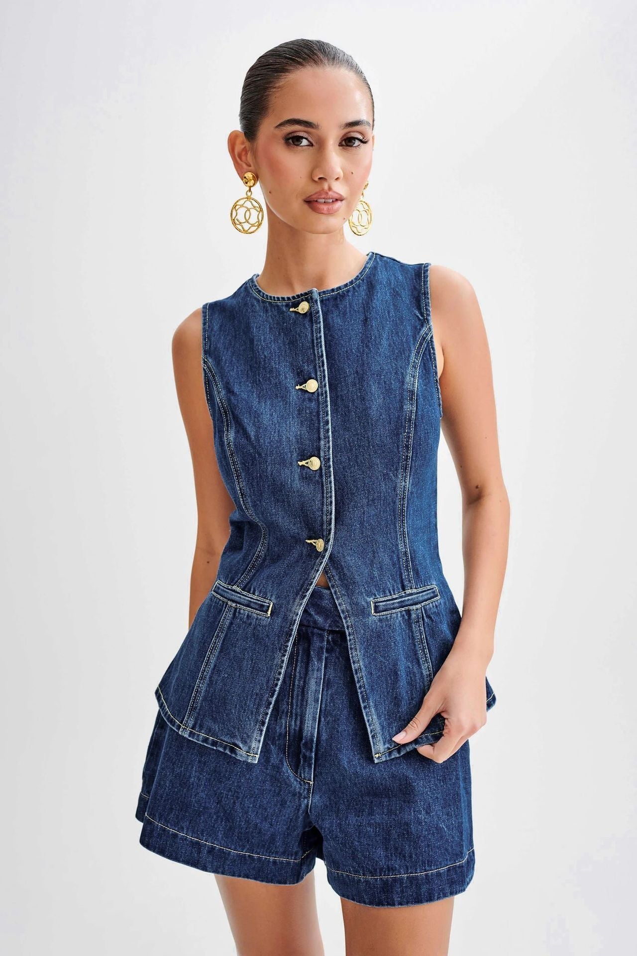 Isabella Denim Set