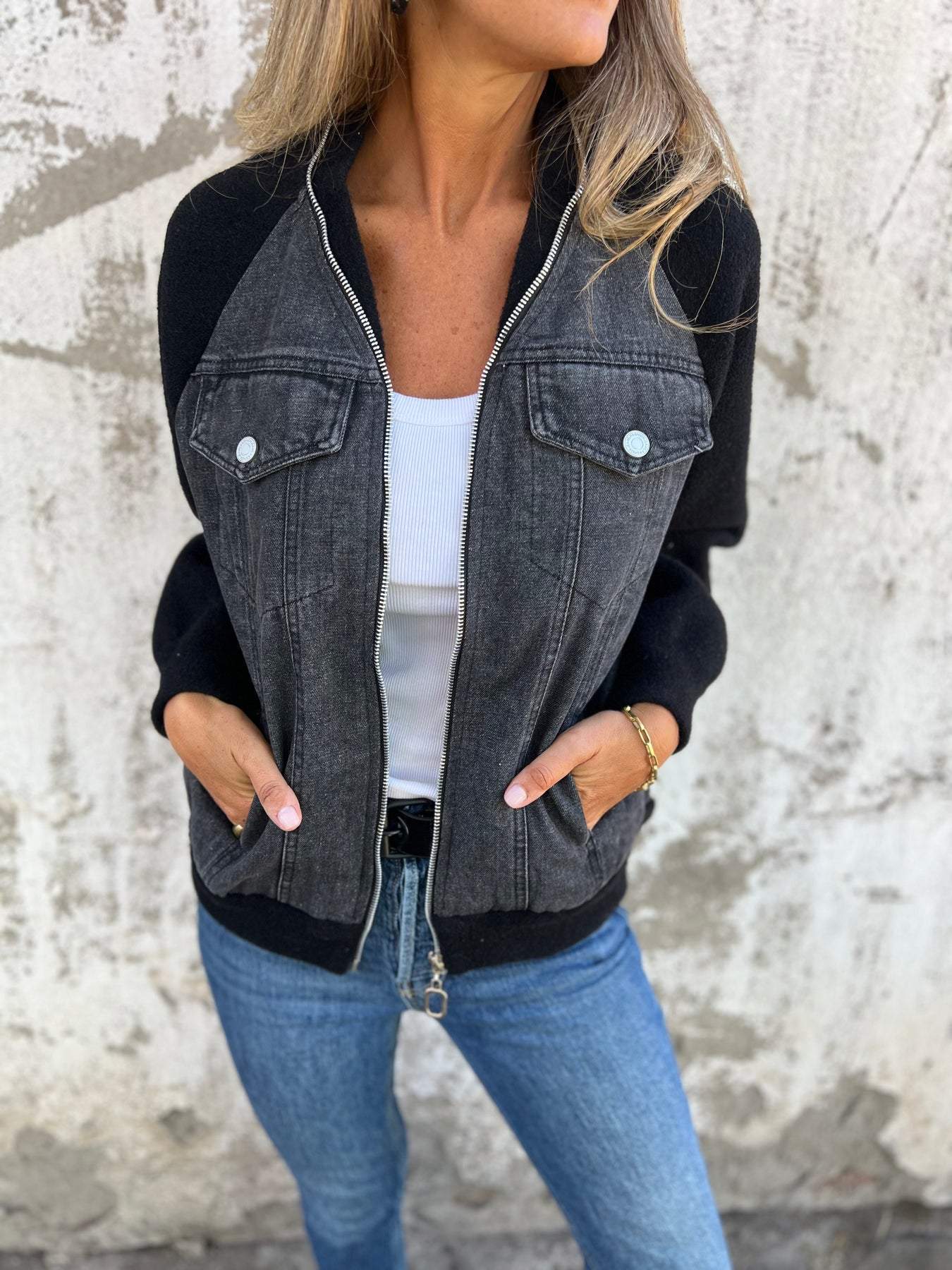 Cavell™ - Comfortabele denim jas
