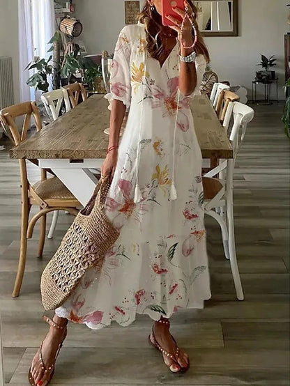 AVA™ | ELEGANTE JURK MET FLATTERENDE PASVORM